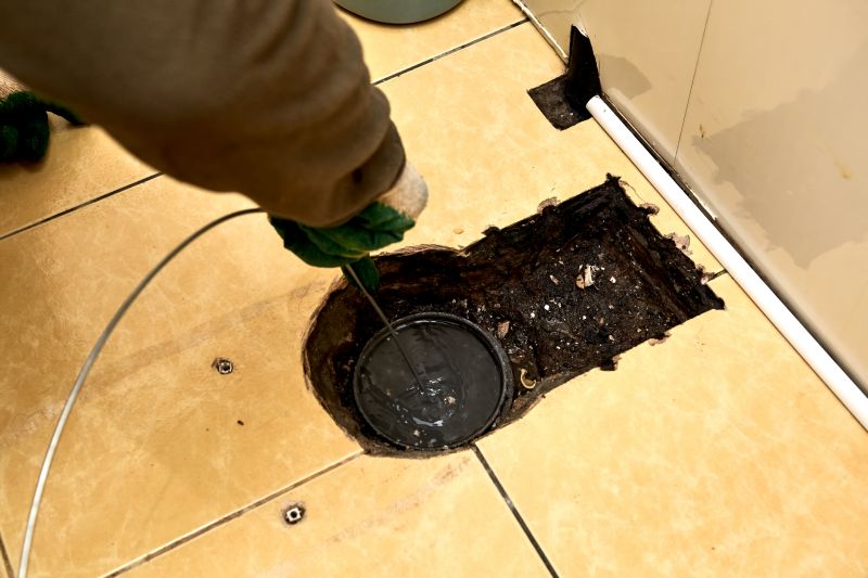 Clogged Drain Repair detail